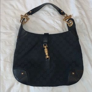Authentic Black Jackie Gucci bag
